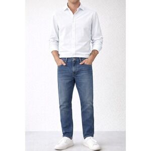 Tommy Bahama Men's Jeans 34x32 Blue Stretch Denim Straight Fit